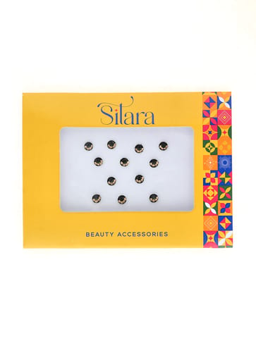Traditional Bindis in Black color - SR055