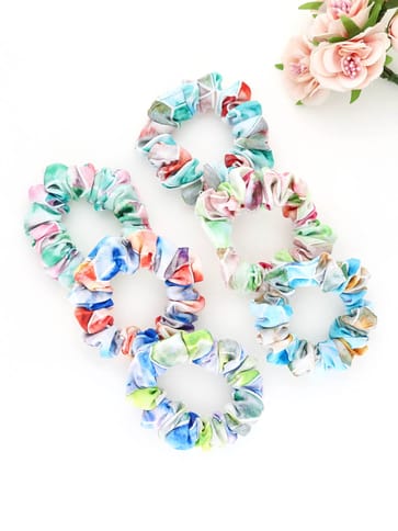 Printed Scrunchies in Assorted color - THF1885