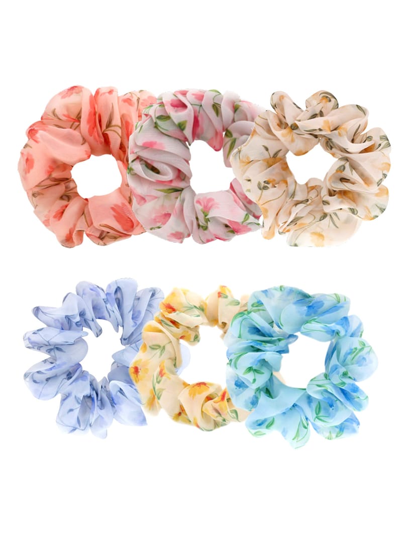 Printed Scrunchies in Assorted color - THF1887