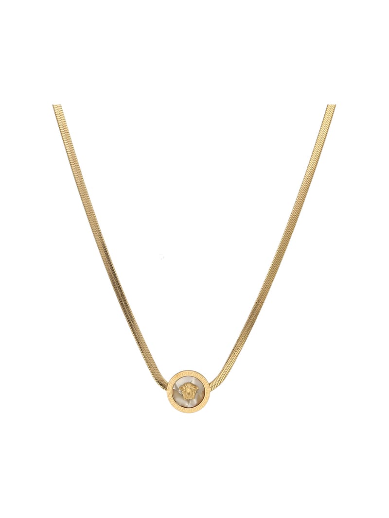 Western Pendant with Chain in Gold finish - PN031