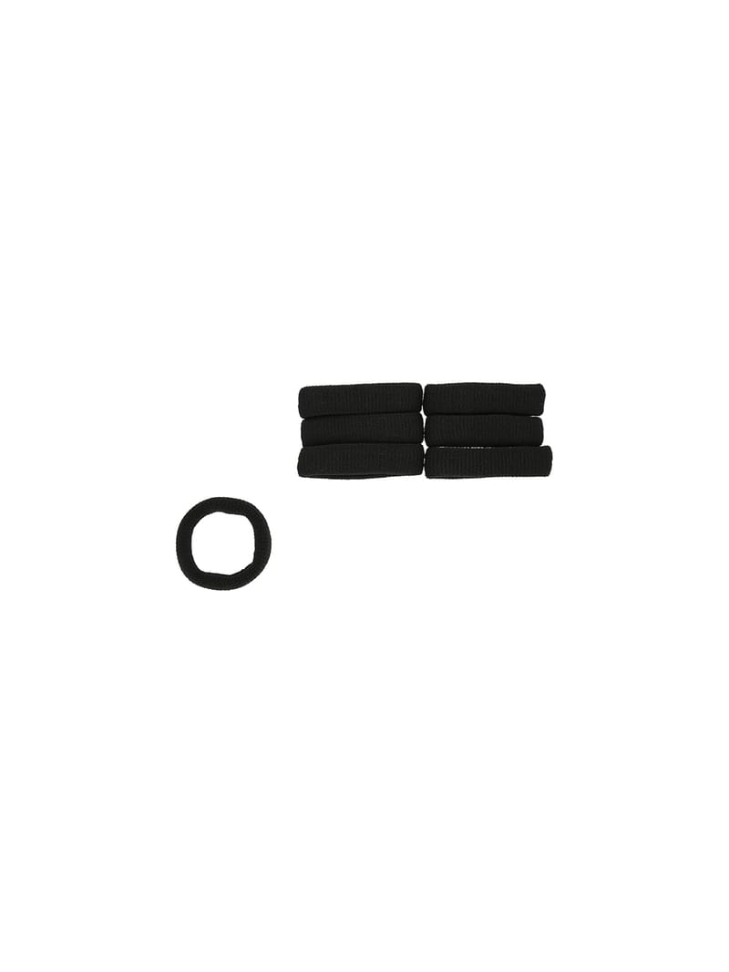 Plain Rubber Bands in Black color - RB2088