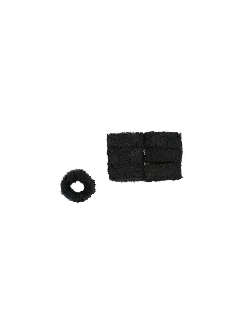 Plain Rubber Bands in Black color - RB1093